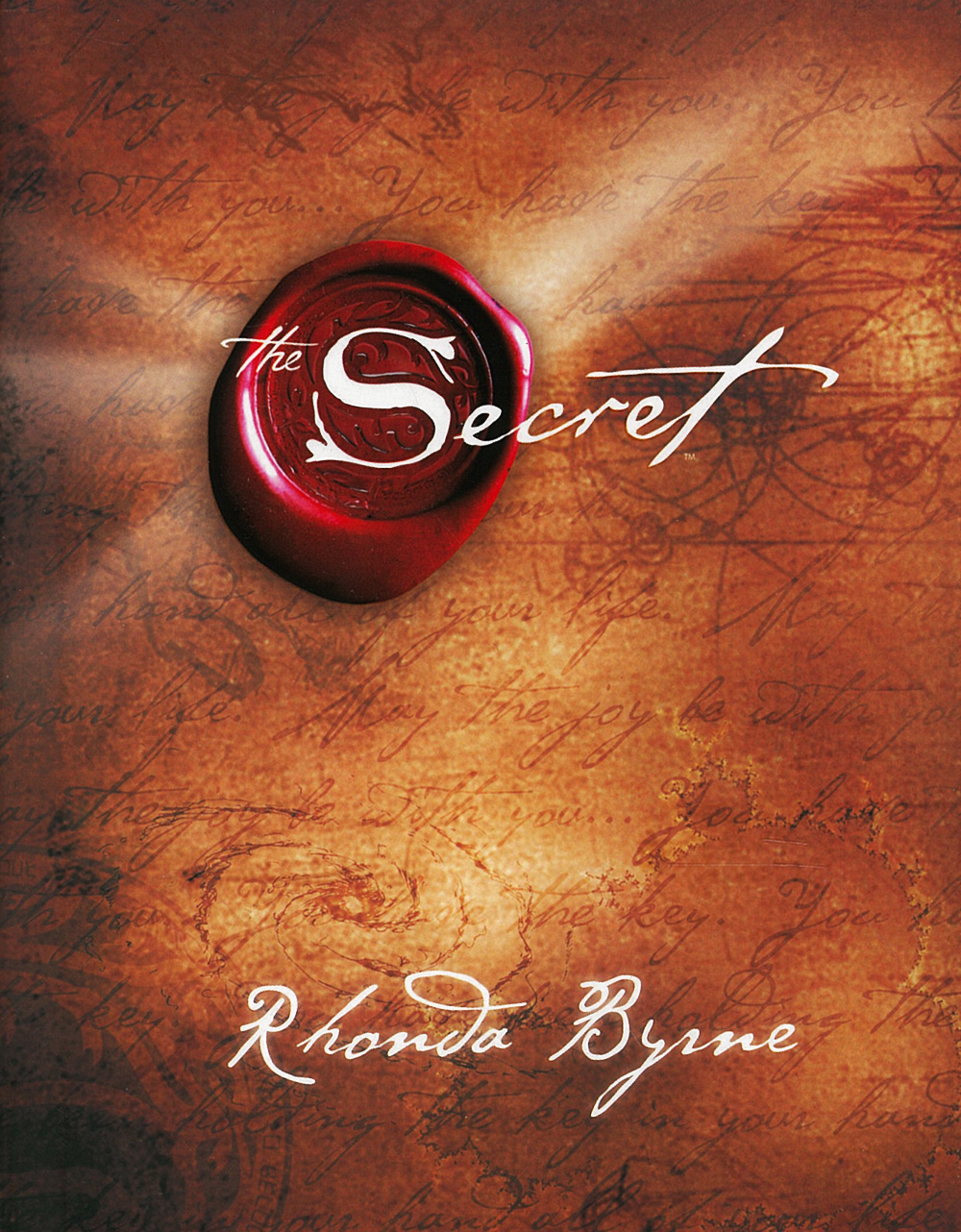 The Secret by Rhonda Byrne book cover
